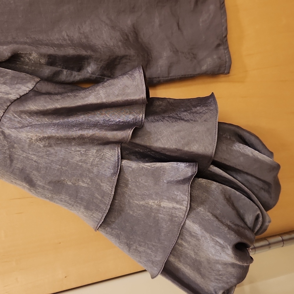 Ruffle sleeve party top - Picture 2 of 6